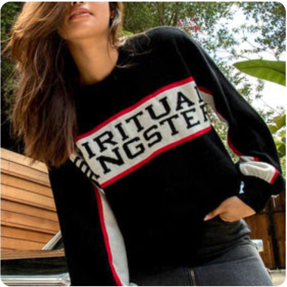 Spiritual Gangster Varsity Sweater - Size Small